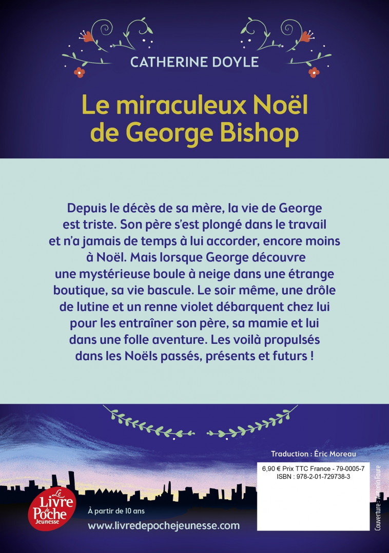 Le miraculeux Noël de Georges Bishop - Catherine Doyle, Éric Moreau - POCHE JEUNESSE