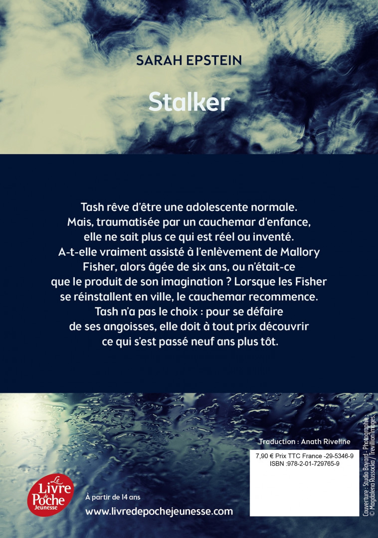 Stalker - Sarah EPSTEIN, Anath Riveline - POCHE JEUNESSE