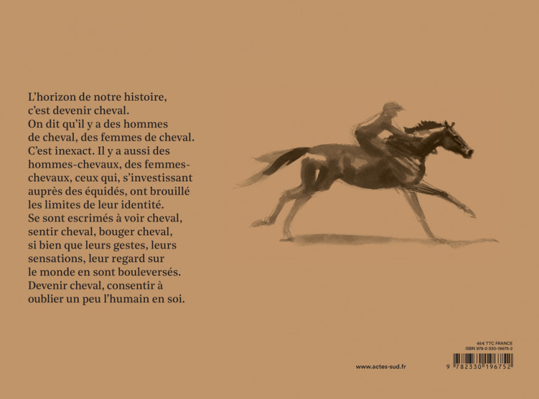 Devenir cheval - Clara Arnaud, Emilie HAILLOT, Yann Arthus-Bertrand - ACTES SUD