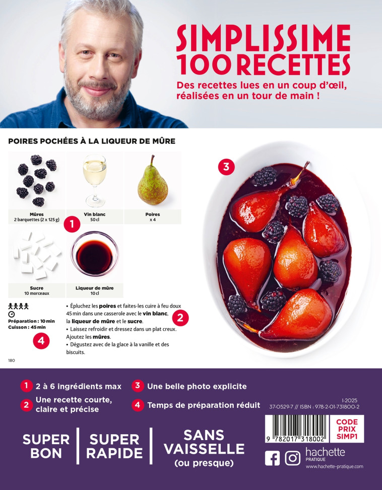 Desserts aux fruits - Jean-François Mallet - HACHETTE PRAT