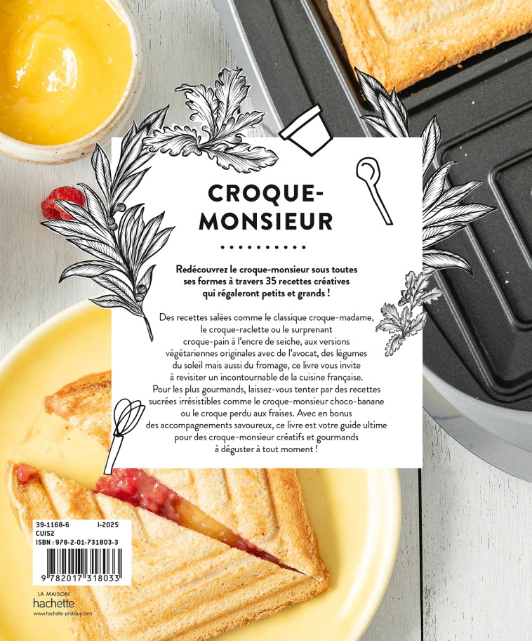 Croque-monsieur - Mehdiya Kerairia - HACHETTE PRAT