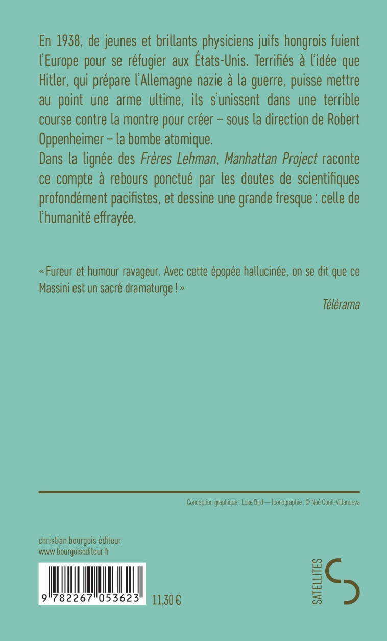 Manhattan Project - Stefano Massini - BOURGOIS