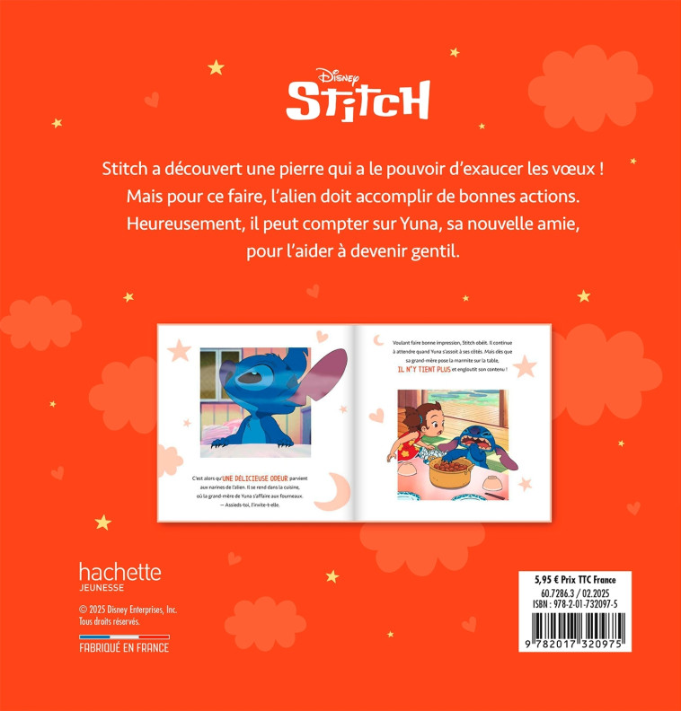 DISNEY - Une histoire de Stitch et au dodo ! - Les bonnes actions - XXX - DISNEY HACHETTE