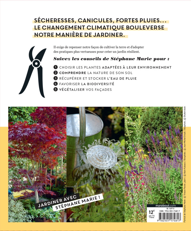 Un jardin adapté au changement climatique - Silence ça pousse Silence ça pousse - MARABOUT